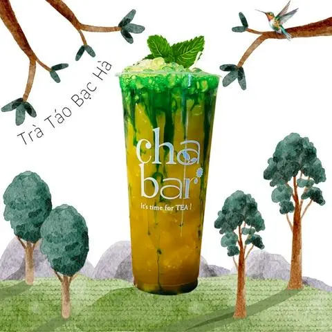 Hình ảnh Trà Táo Bạc Hà (L)