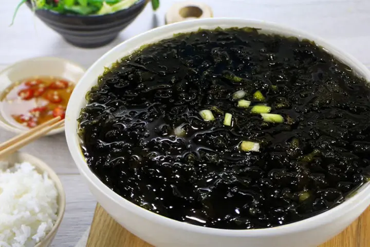 Hình ảnh Canh Rong Biển Chay