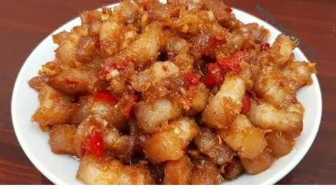 Hình ảnh Cơm thịt kho xả ớt 