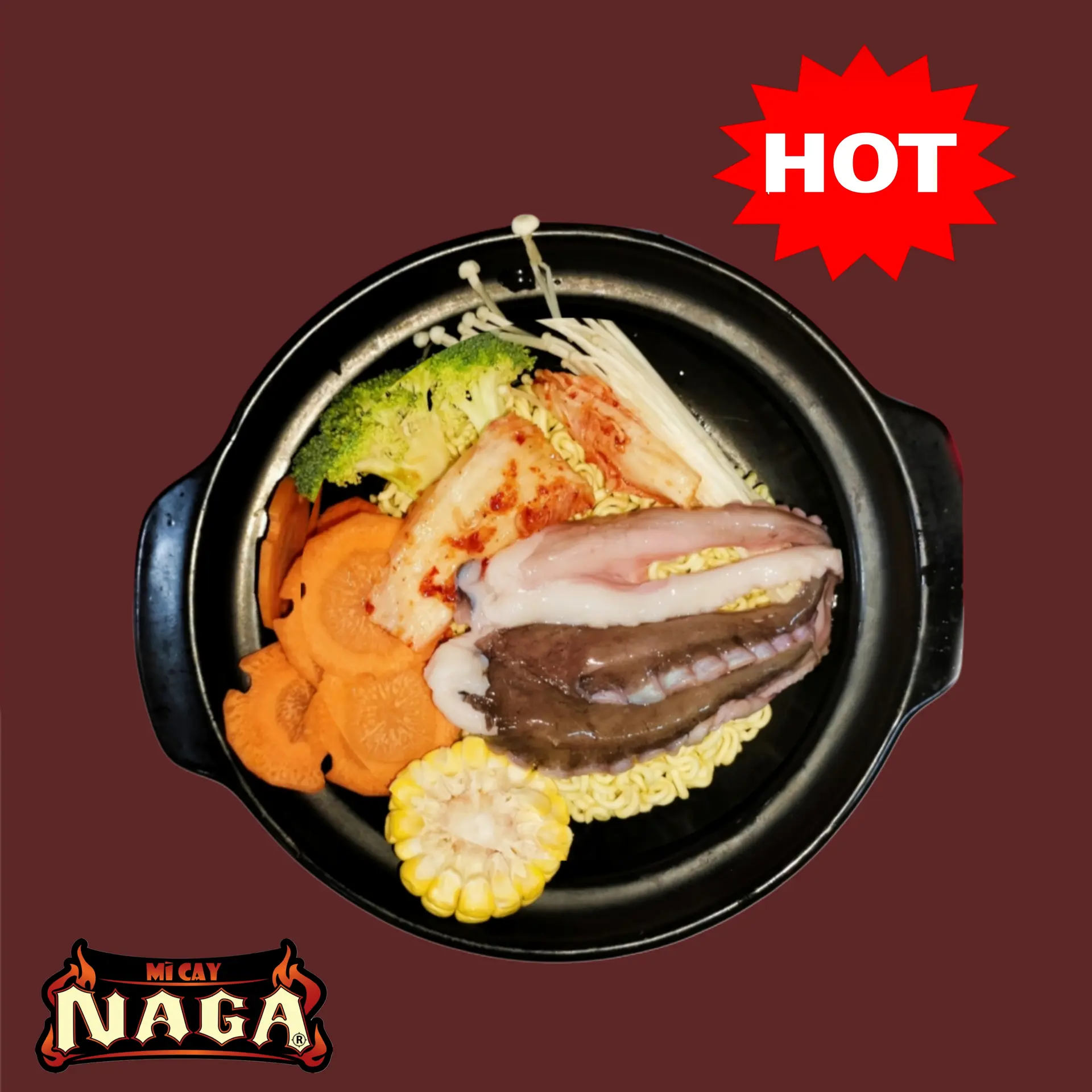 Hình ảnh MÌ TOMYUM BẠCH TUỘC