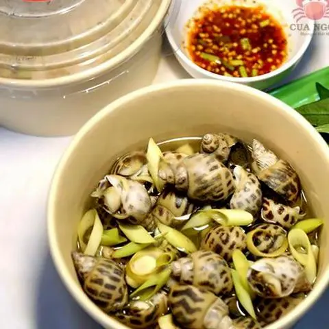 Hình ảnh Ốc hương hấp sả