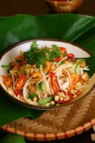 Hình ảnh Gỏi đu đủ tôm khô