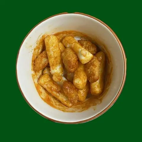 Hình ảnh Bánh Gạo Lắc Sốt Hàn
