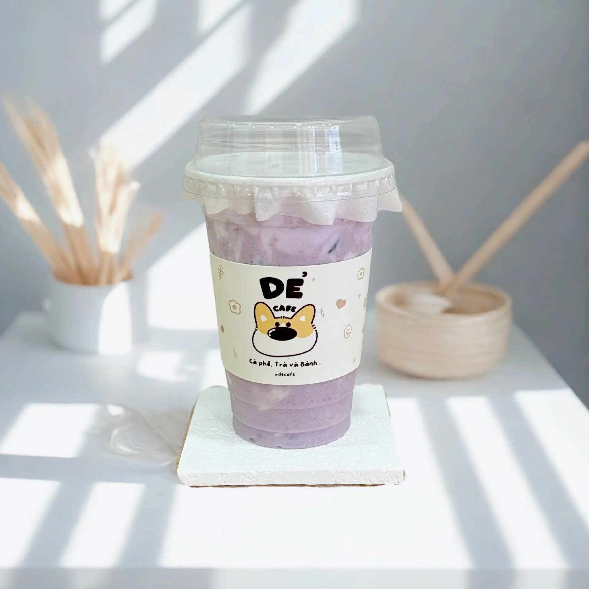 Hình ảnh Khoai Môn Latte