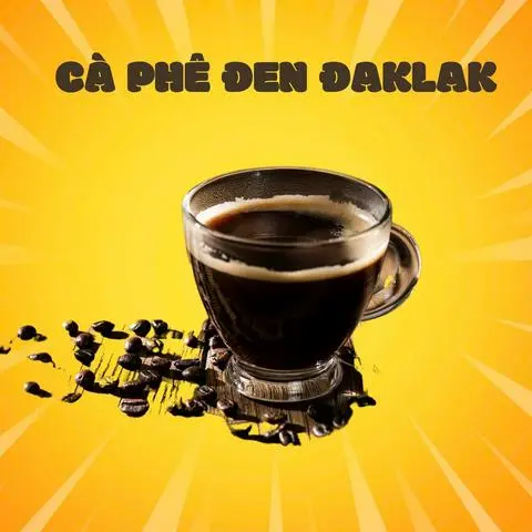 Hình ảnh Cà phê đen Đăk Lăk