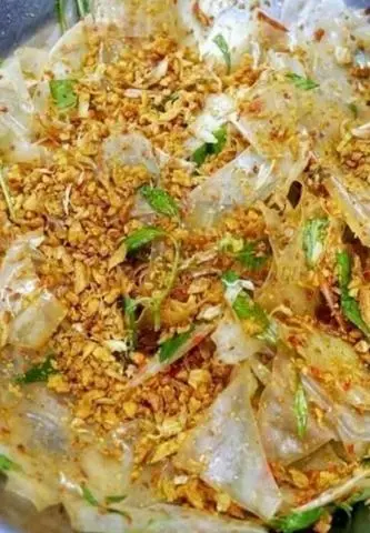 Hình ảnh bánh tráng muối tỏi 