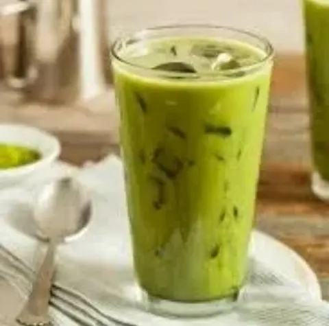 Hình ảnh Trà sữa bạc hà trân châu