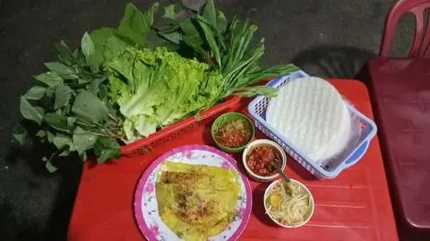 Hình ảnh Bánh xèo miền trung mềm