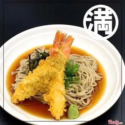 Hình ảnh Mì soba lạnh & tôm chiên xù