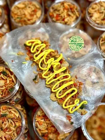 Hình ảnh BÁNH SƯƠNG MUỐI TÉP BƠ 1 GÓI