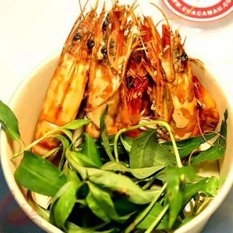 Hình ảnh Tôm sú nướng  mọi