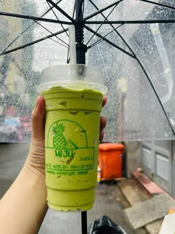 Hình ảnh Sinh tố bơ - đậu xanh