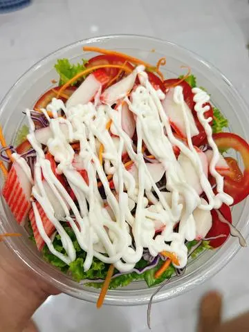 Hình ảnh salad thanh cua mayo