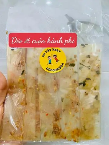 Hình ảnh DẺO ỚT CUỘN HÀNH PHI