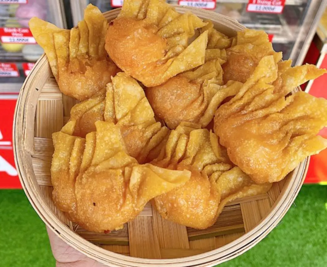 Hình ảnh Hoành thánh nhân tôm thịt chiên