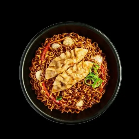Hình ảnh Mì siukay trộn + mandu chiên ( 2 bánh)