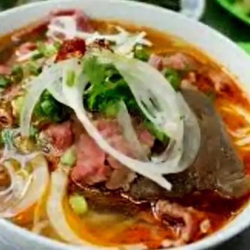 Hình ảnh Bún bò thịt - gân - chả