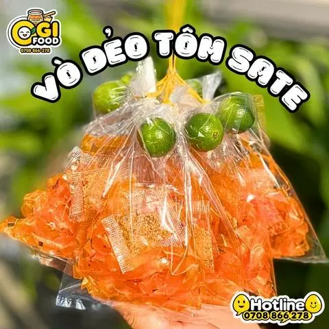 Hình ảnh Xâu 10 Bịch Vò Dẻo Tôm Sate