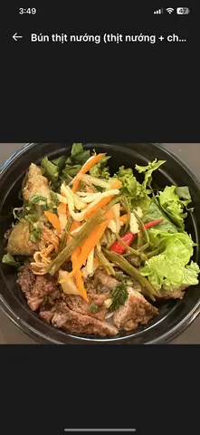 Hình ảnh Bún thịt nướng