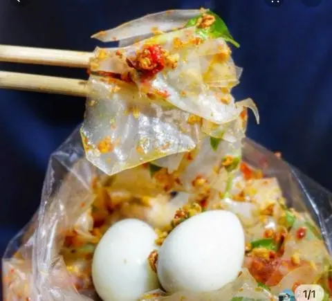 Hình ảnh phơi sương trộn thập cẩm