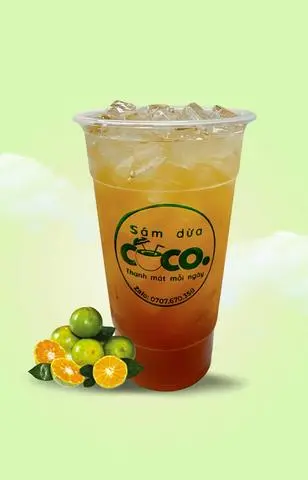 Hình ảnh Trà tắc mật ong - Trân châu giòn