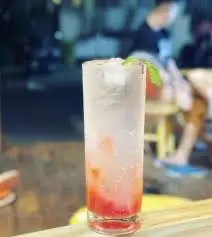 Hình ảnh Soda ổi hồng