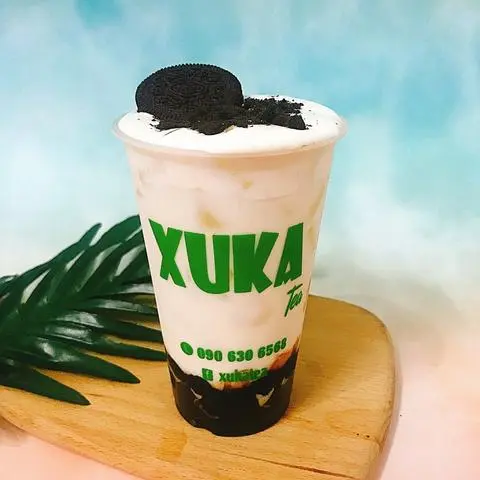 Hình ảnh Oreo kem trứng trân châu đường đen