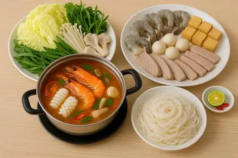 Hình ảnh Lẩu Thái Hải Sản.