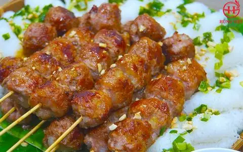 Hình ảnh Nem hồ lô nướng/xiên 