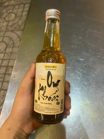 Hình ảnh rượu ong khoái chai nhỏ 