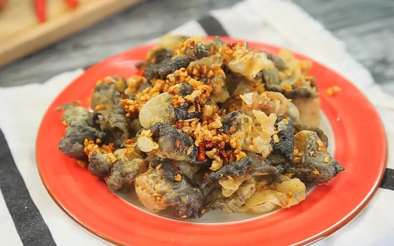 Hình ảnh Ếch chiên giòn 3 con mắn me + cơm