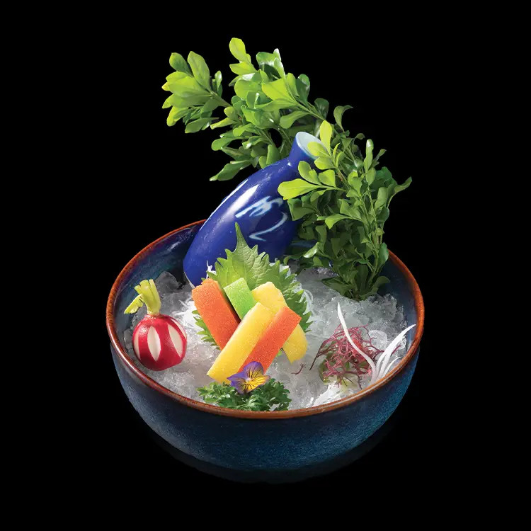 Hình ảnh SM6 Sashimi Cá Trích Ép Trứng (3pcs)