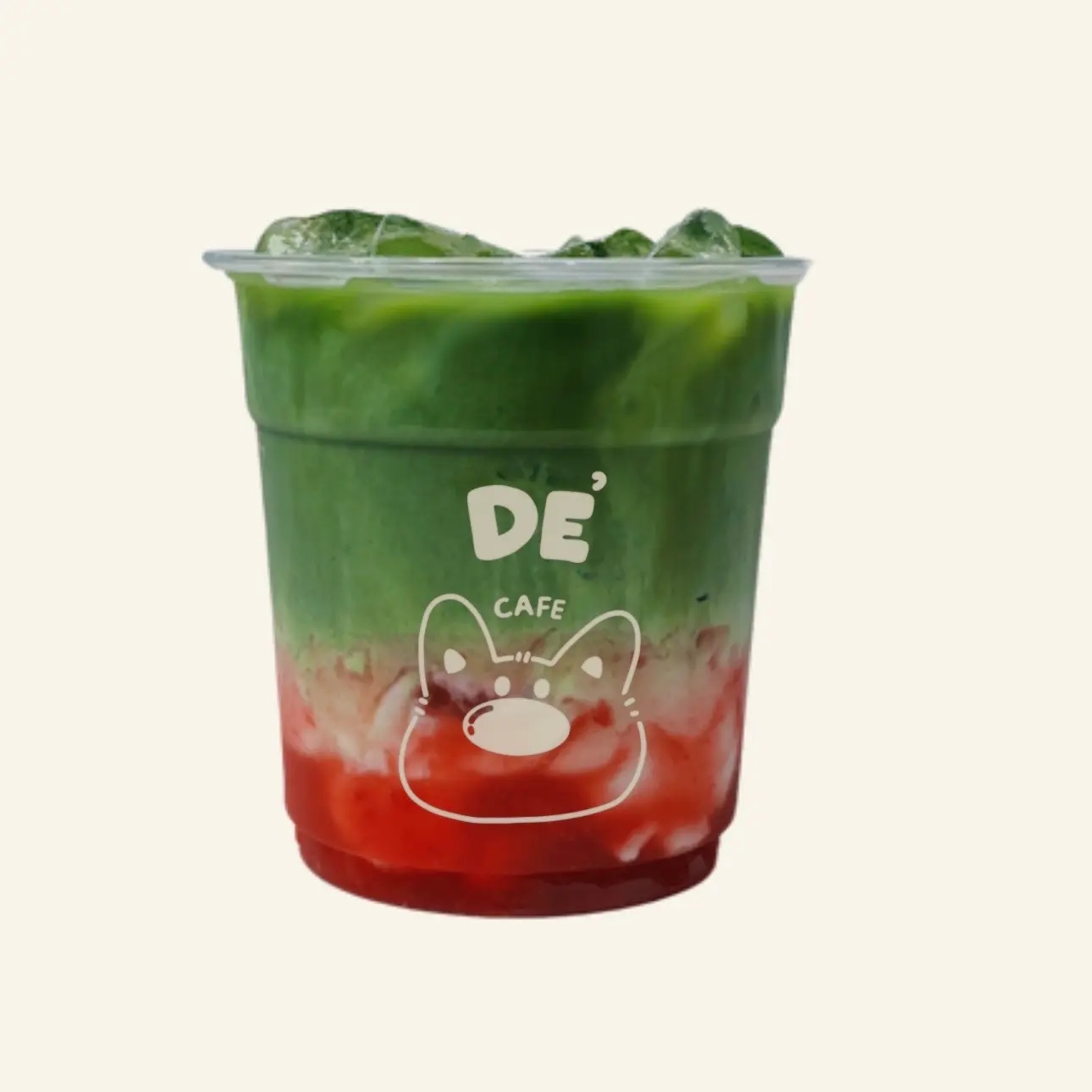 Hình ảnh Matcha Latte Dâu