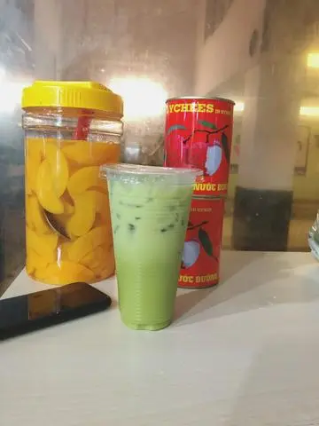 Hình ảnh Trà sữa thái xanh