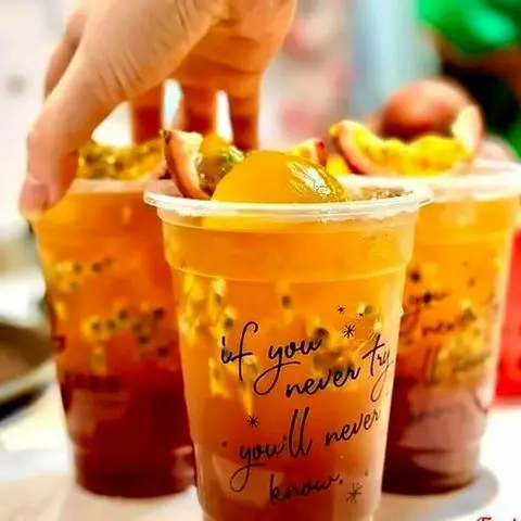 Hình ảnh Trà đào chanh dây