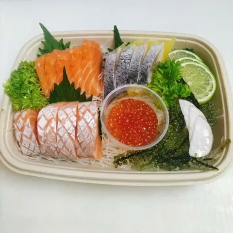 Hình ảnh Combo sashimi C20_( 4 hồi , 4 trích, 4 Bụng , trứng cá hồi)