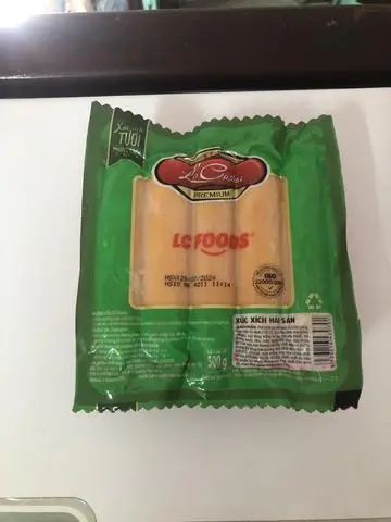 Hình ảnh Xúc Xích Hải Sản LC - 500gr
