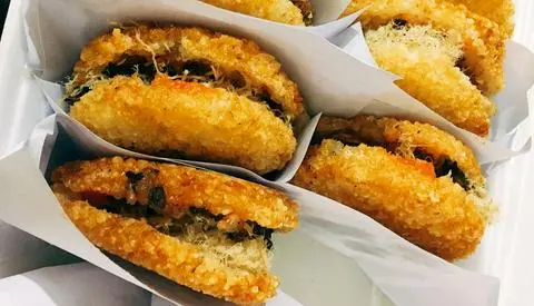Hình ảnh Xôi chiên thịt bằm (combo 3 cái)