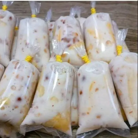 Hình ảnh KEM Chuối túi bịch ( 1 TÚI )