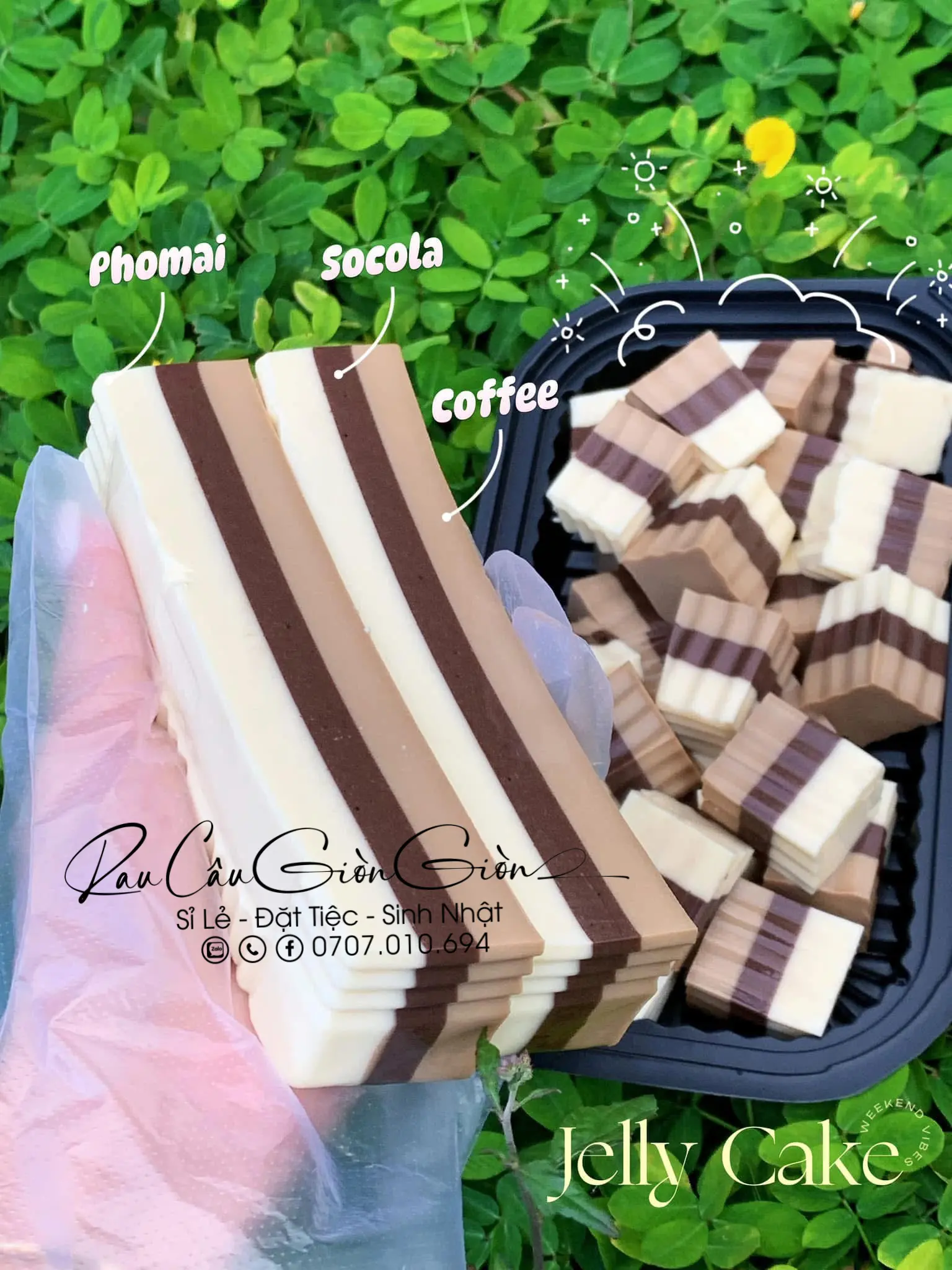 Hình ảnh Rau Câu Tiramisu (New)