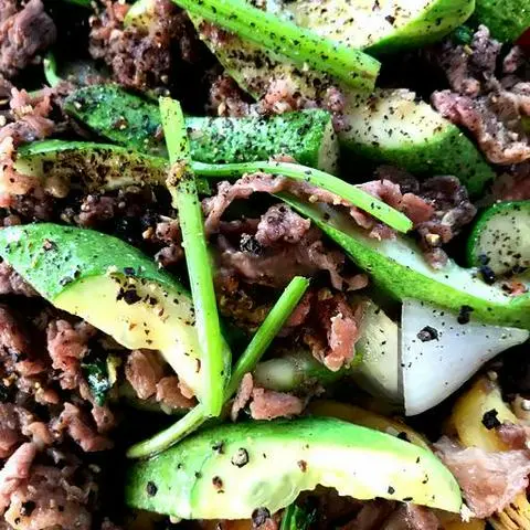 Hình ảnh Cơm thịt bò xào