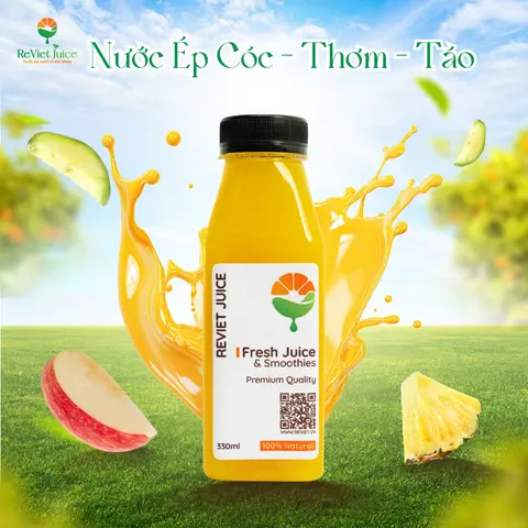 Hình ảnh Nước ép Cóc Thơm Táo