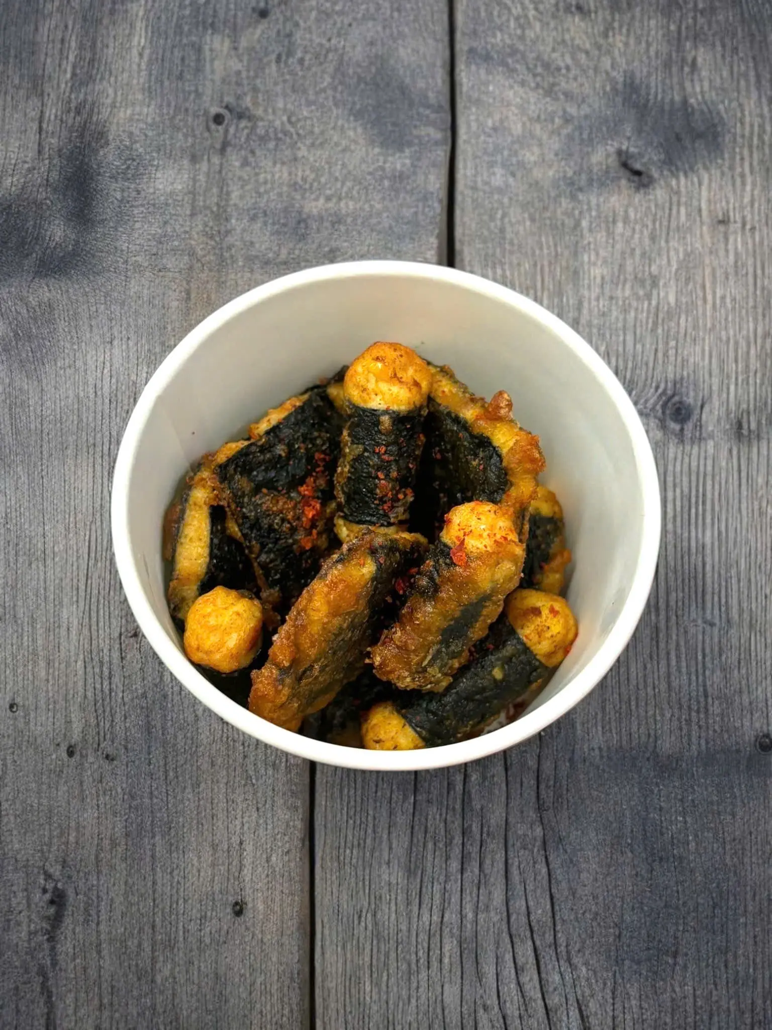 Hình ảnh Snack rong biển cuộn gà
