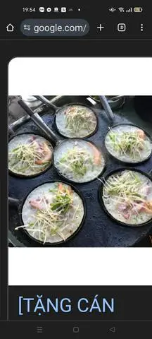 Hình ảnh banh xeo mien trung 