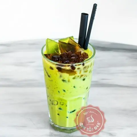 Hình ảnh TRÀ SỮA THÁI XANH FULLTOPPING