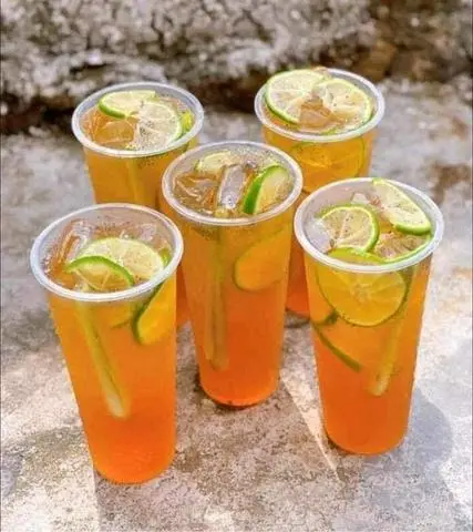 Hình ảnh trà chanh tươi