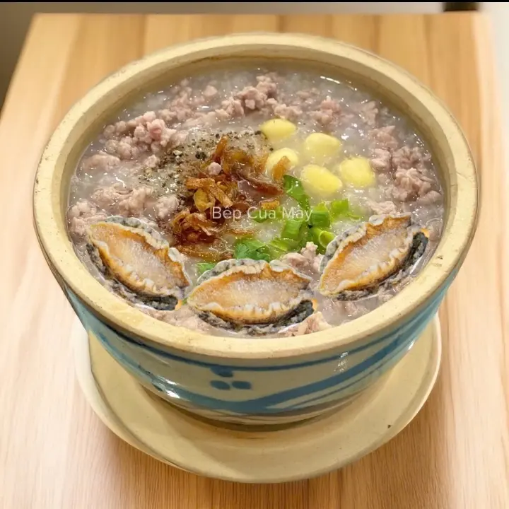 Hình ảnh Cháo Thịt Bằm + 3 Bào Ngư