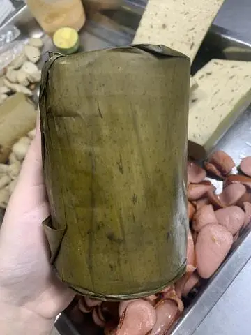 Hình ảnh chả lụa nấm hương tươi 500g 