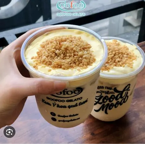 Hình ảnh trả sữa kem trứng dừa