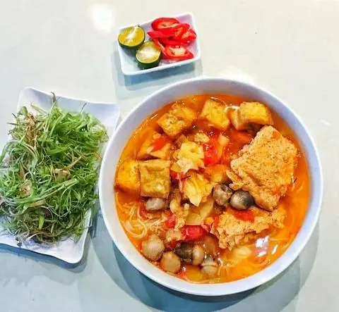 Hình ảnh Bún riêu chay